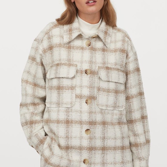 H&M Plaid Shacket - Picture 5 of 8
